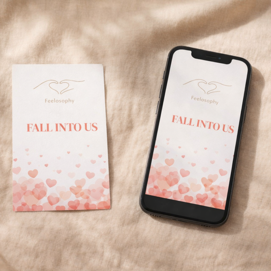 Fall Into Us romantic card game for couples